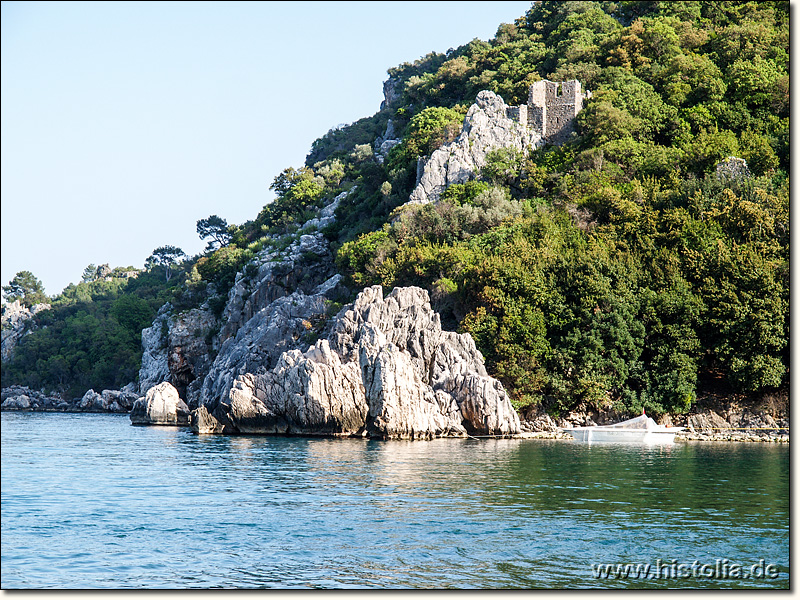 Olympos in Lykien - mittelalterliche Befestigung