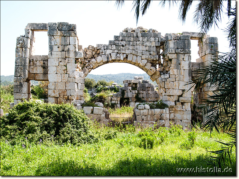 Patara in Lykien - Die Bäder von Patara