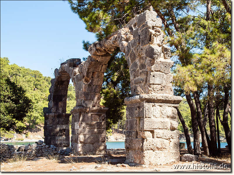 Phaselis in Lykien - Das Aquädukt von Phaselis