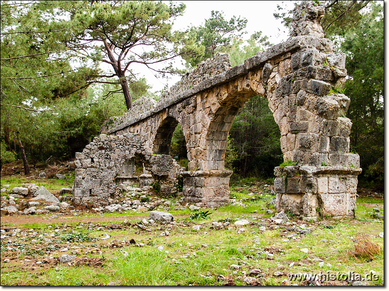 Phaselis in Lykien - Das Aquädukt von Phaselis