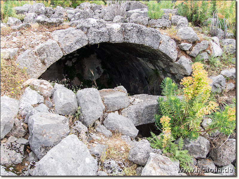 Pinara in Lykien - Gewölbebau auf der unteren Akropolis