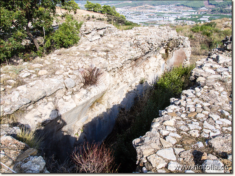 Rhodiapolis in Lykien - Eine der großen Zisternen in den großen Bädern von Rhodiapolis