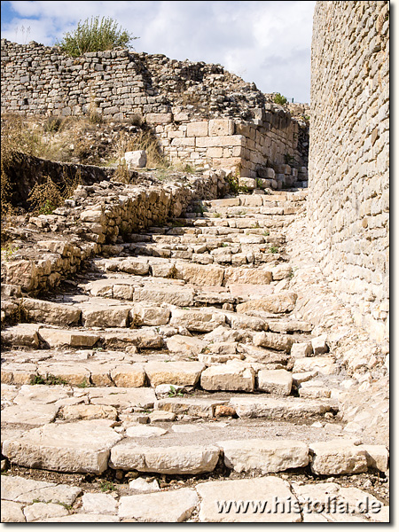 Rhodiapolis in Lykien - Großer Treppenaufgang zum Theater und zur Basilika