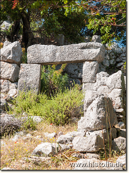 Sura in Lykien - unteres Eingangstor zur Akropolis