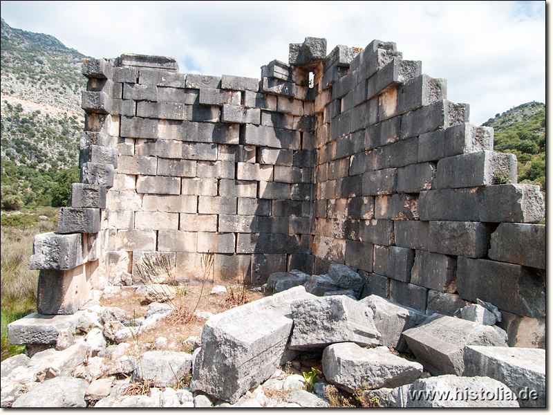 Sura in Lykien - Apollo-Tempel von Innen