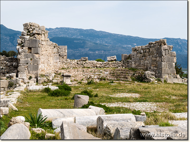 Xanthos in Lykien - Absis der großen Basilika von Xanthos