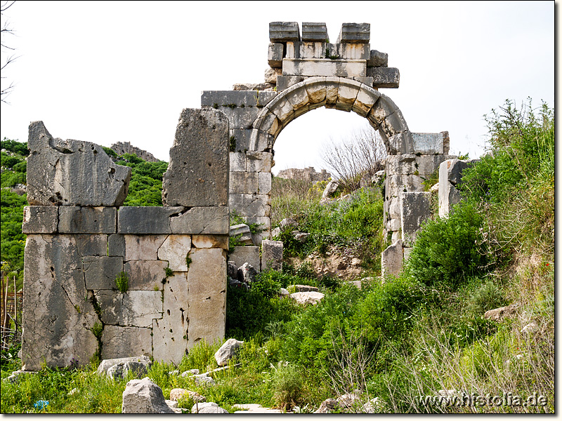 Xanthos in Lykien - Triumphbogen des Hadrian