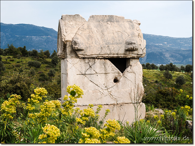 Xanthos in Lykien - Sarkophag der Tänzerinnen