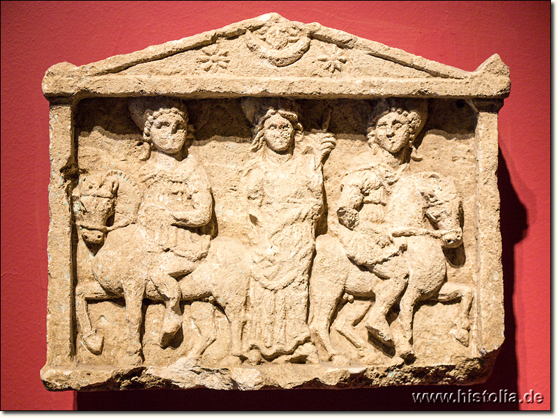 Museum von Antalya - Relief auf einer römischen Grabstele