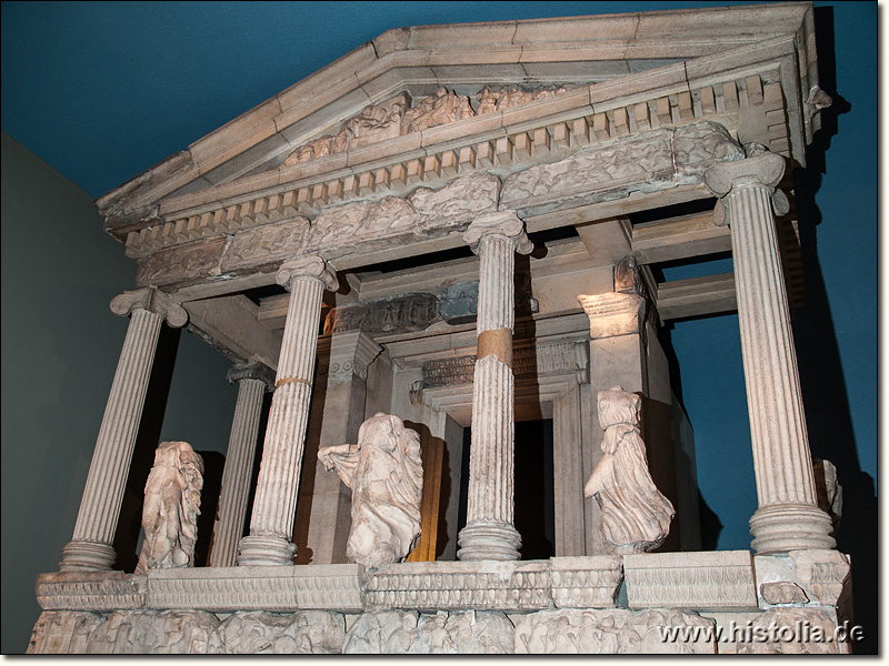 Britisches Museum in London - Das Nereiden-Monument aus Xanthos in Lykien