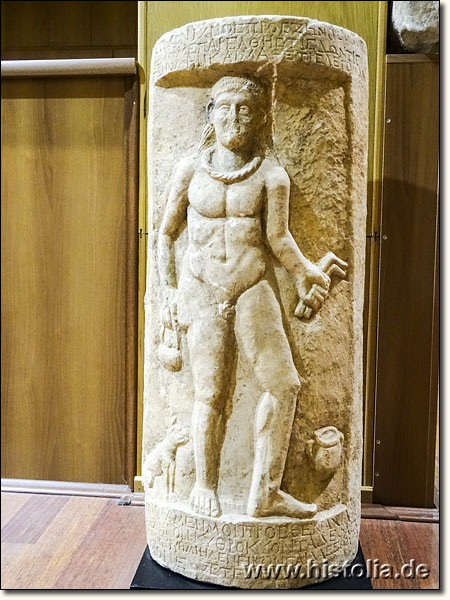 Museum von Milas - Eine römische Grabstele aus dem 2.Jh.n.Chr.