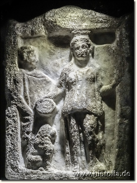 Museum von Selçuk - Kleine, römische Grabstele aus den Nekropolen von Ephesos