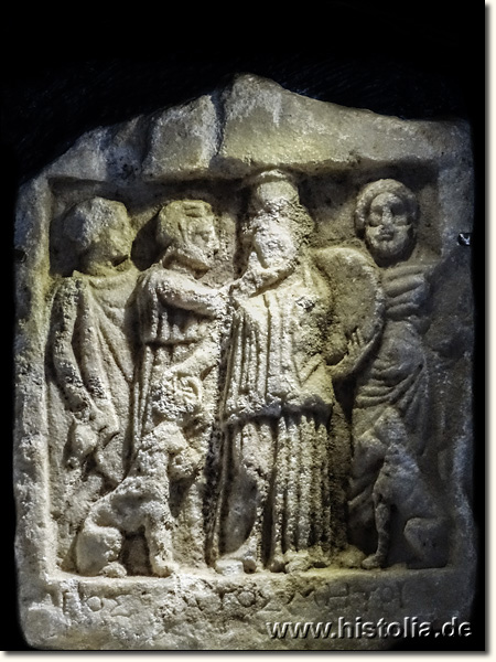 Museum von Selçuk - Kleine, römische Grabstele aus den Nekropolen von Ephesos