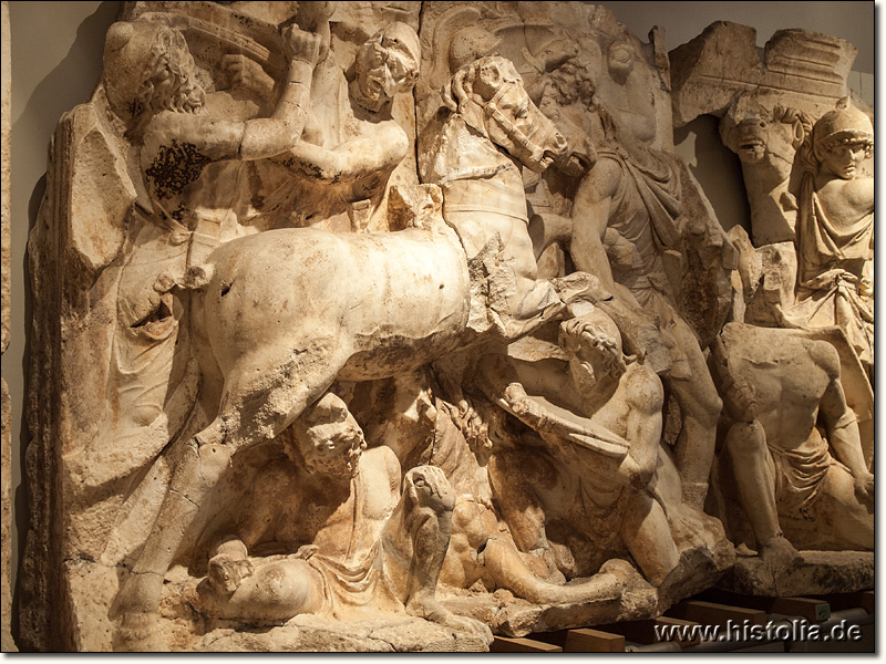 Museum von Wien - Reliefplatte des s.g. Parther-Denkmals aus Ephesos