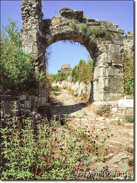 Aspendos in Pamphylien - Nördliches Stadttor