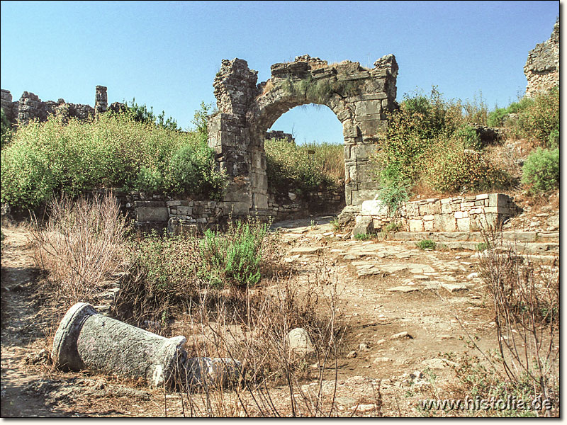 Aspendos in Pamphylien - Nördliches Stadttor