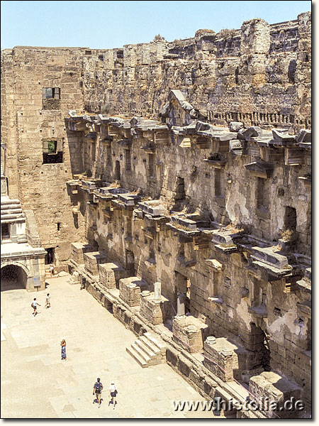 Aspendos in Pamphylien - Bühnenwand