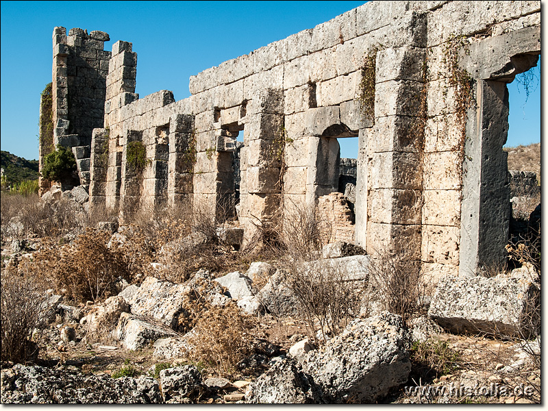 Perge in Pamphylien - Gymnasium mit Palästra