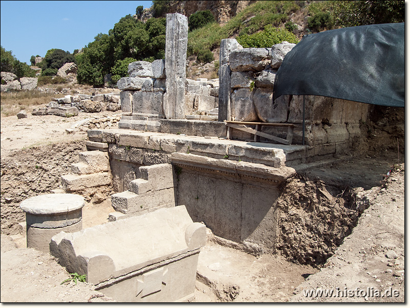 Perge in Pamphylien - Grabanlagen der großen Nord-West-Nekropole von Perge