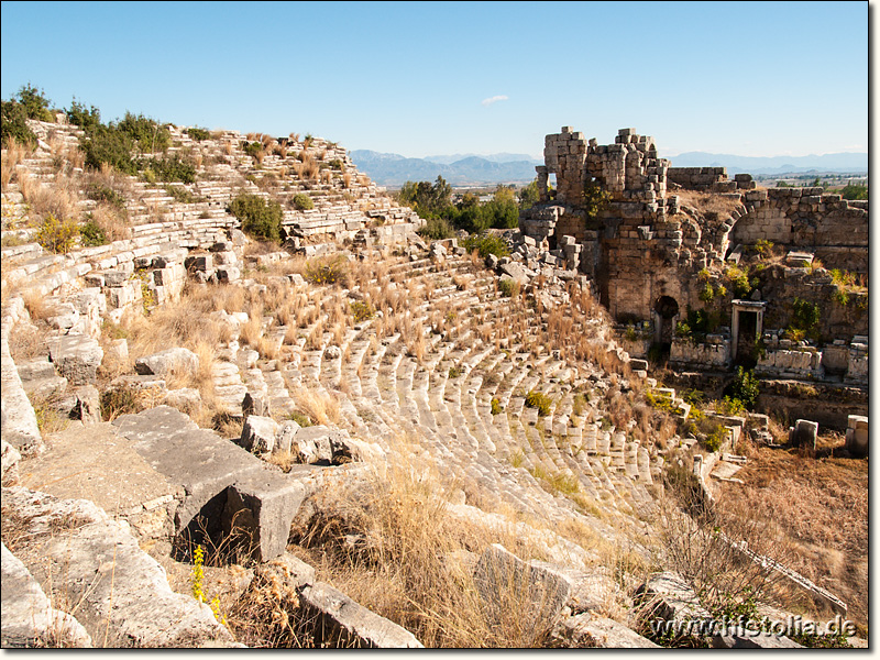 Perge in Pamphylien - Das Theater von Perge