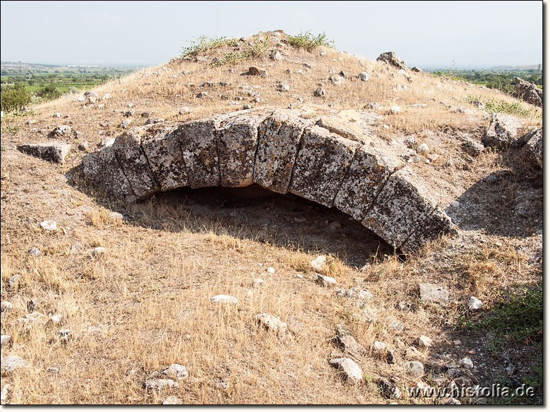 Tripolis in Phrygien - Gewölbereste in der Nähe des Bouleuterions von Tripolis