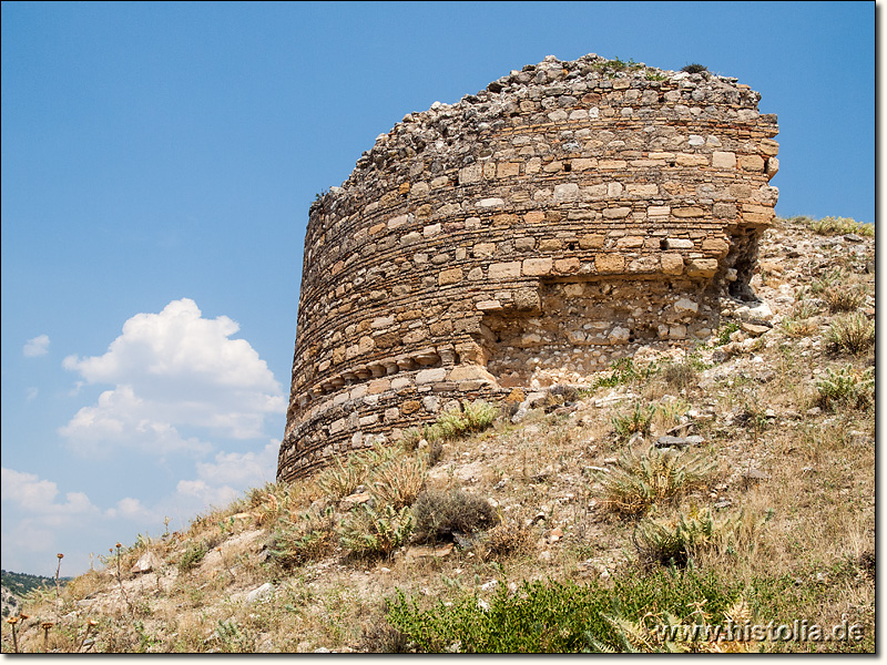 Tripolis in Phrygien - Der byzantinische Wachturm von Tripolis