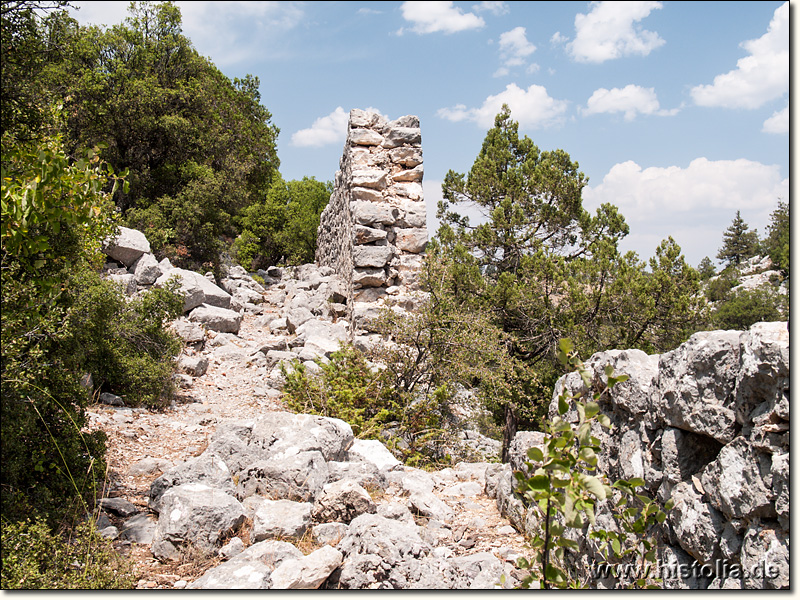 Adada in Pisidien - Ein Teil der Stadtmauer