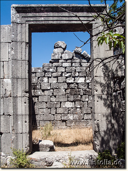 Adada in Pisidien - Kaiserkult-Tempel