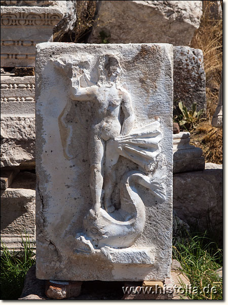 Sagalassos in Pisidien - Relief aus dem Hadrian-Nymphäum an der Nordseite der unteren Agora