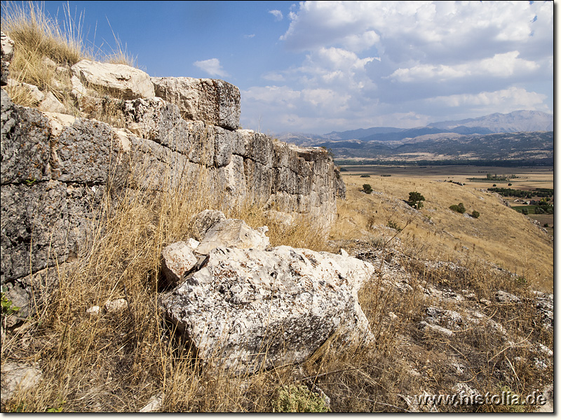 Seleukeia Sidera in Pisidien - Festungsmauern der Befestigungsanlagen von Seleukeia-Sidera