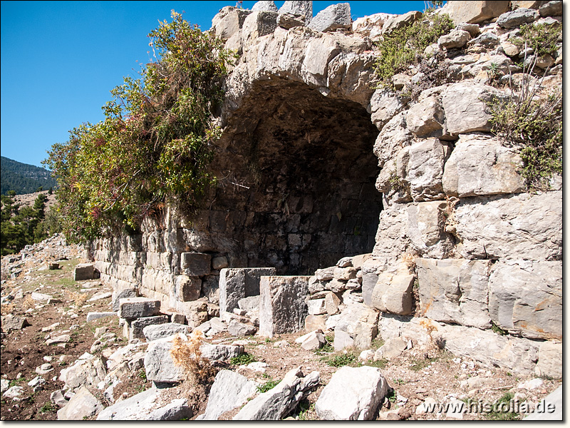 Selge in Pisidien - Großes Gewölbe, Lagerraum oder ein monumentales Grabmal?!?