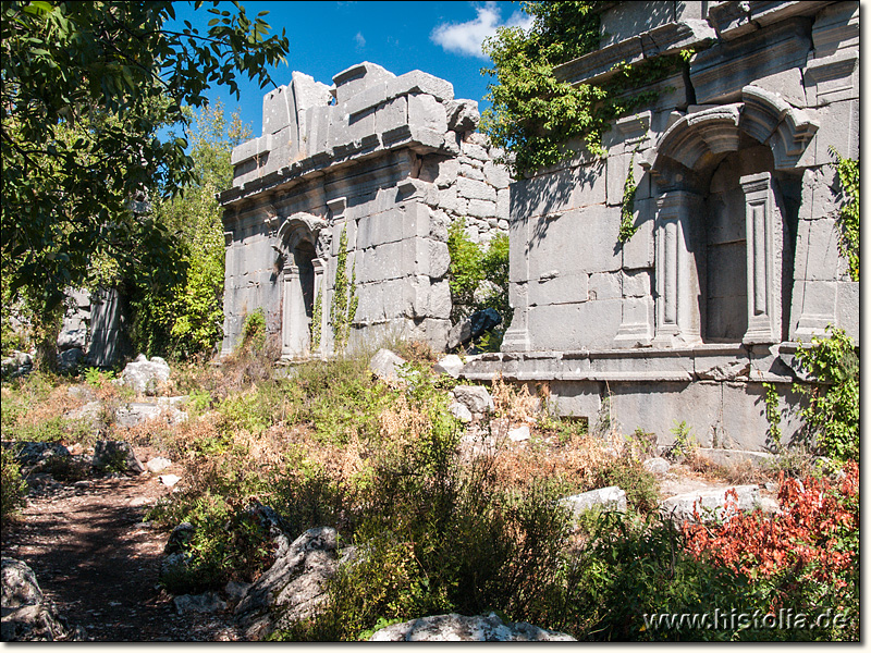 Termessos in Pisidien - Die Bäder von Termessos