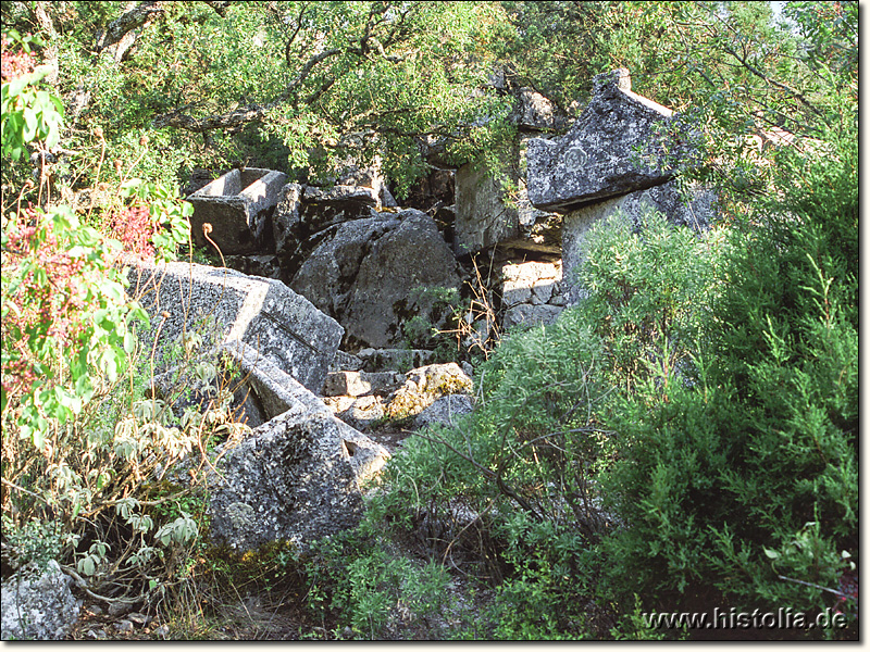 Termessos in Pisidien - Sarkophage in der Nekropole