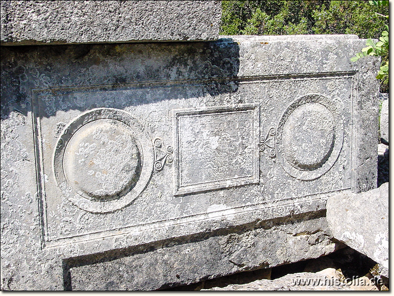 Termessos in Pisidien - Ein gut erhaltener Sarkophag