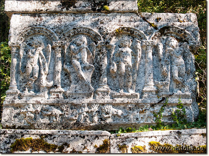 Termessos in Pisidien - Engelsarkophag in der Soldaten-Nekropole