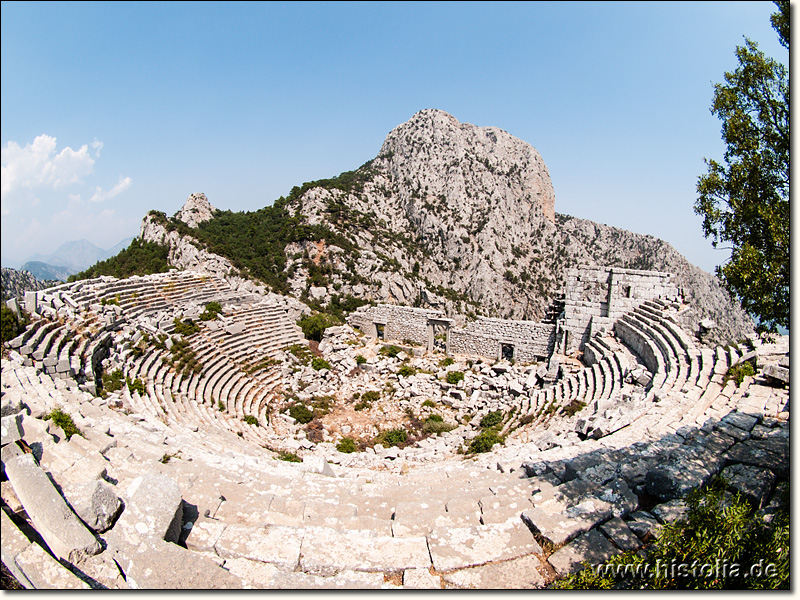 Termessos in Pisidien - Das Theater und der 'heilige' Berg Solymos