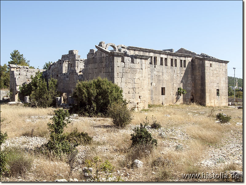 Cambazli in Kilikien - Die byzantinische Kirche von Cambazli aus dem 5.Jh.n.Chr.