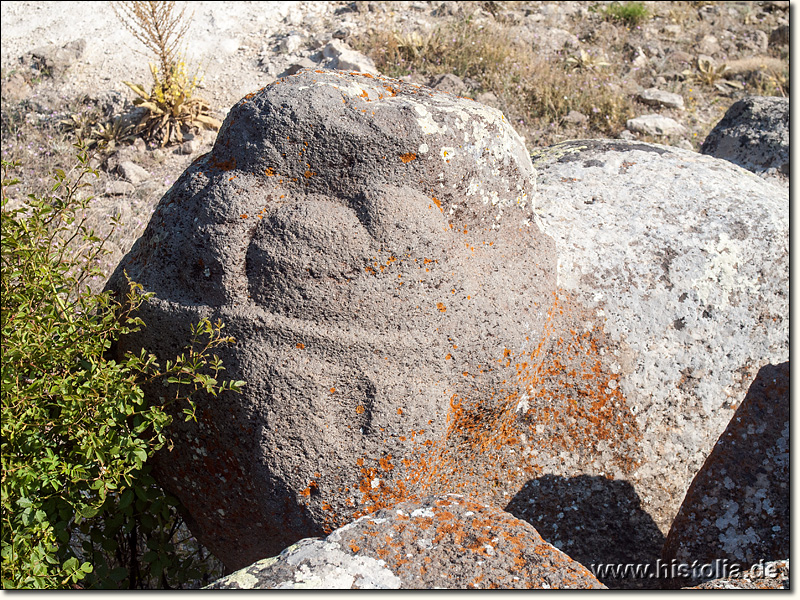 Fasillar in Lykaonien - Löwenkopf auf der hethitische Großstatue aus dem 13.Jh.v.Chr.