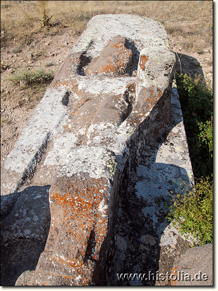 Fasillar in Lykaonien - Hethitische Großstatue aus dem 13.Jh.v.Chr. mit dem Wettergott Tessup