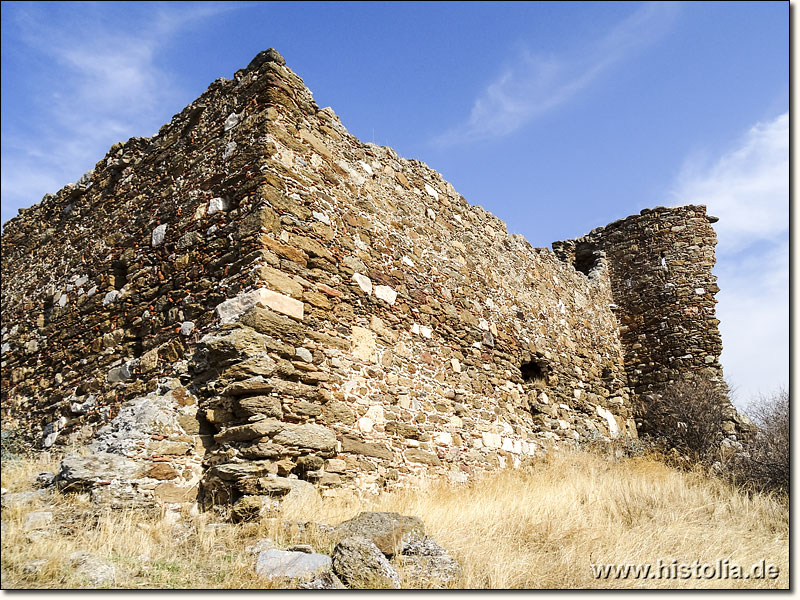 Myous in Karien - Mauerreste einer byzantinischen Burganlage auf dem Siedlungsgebiet des antiken Myous