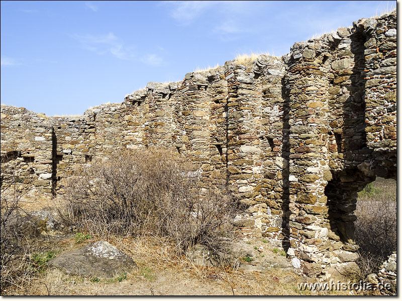 Myous in Karien - Mauerreste einer byzantinischen Burganlage auf dem Siedlungsgebiet des antiken Myous