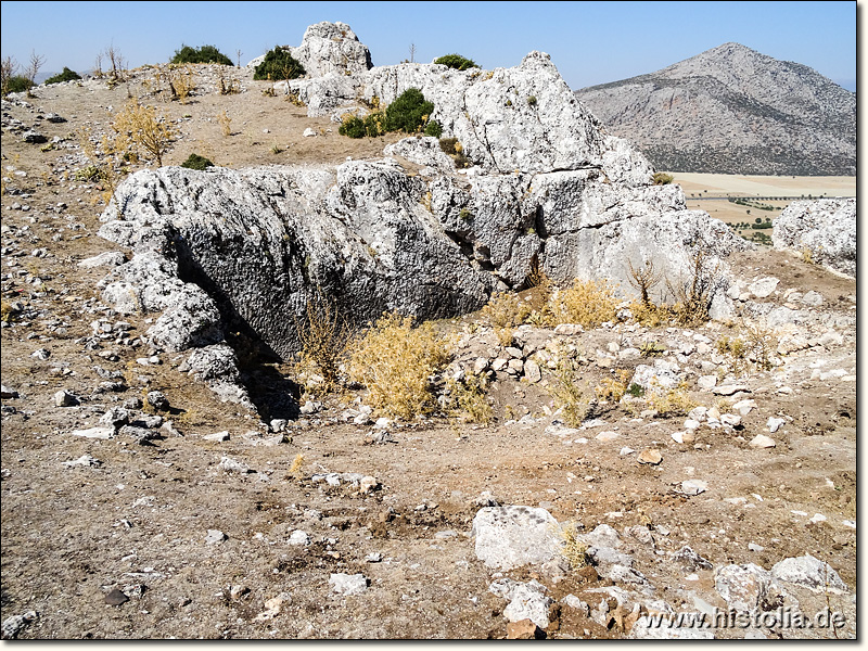 Panemoteichos in Pisidien - Zisterne auf dem Akropolisberg von Panemoteichos