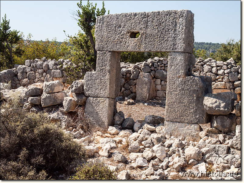 Pasli in Kilikien - Tor-Eingang eines Wohnhauses